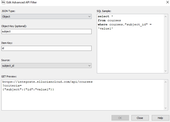 Select Object or Array as your JSON Type. 